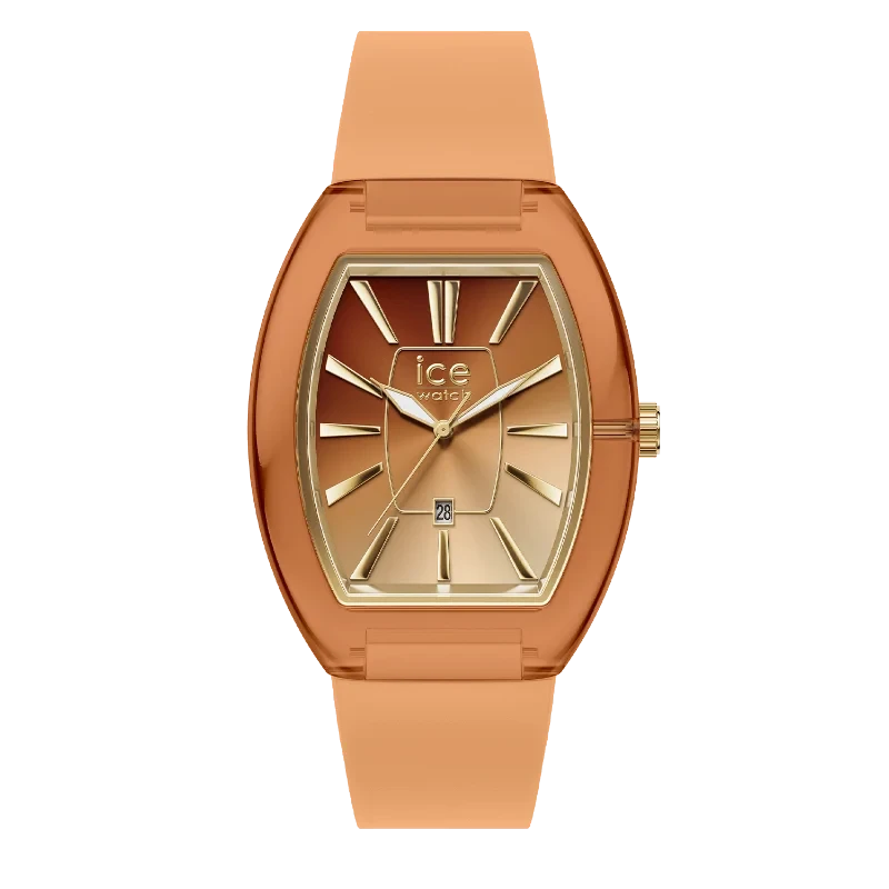 Montre ICE dome Peach Cherry Sunset – Dégradé solaire raffiné