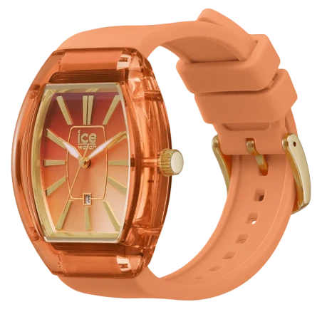 Montre ICE dome Peach Cherry Sunset – Dégradé solaire raffiné