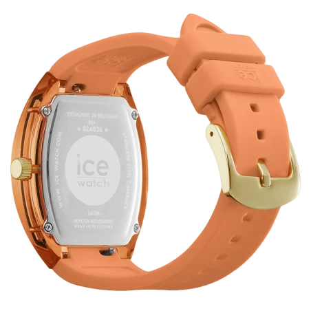 Montre ICE dome Peach Cherry Sunset – Dégradé solaire raffiné