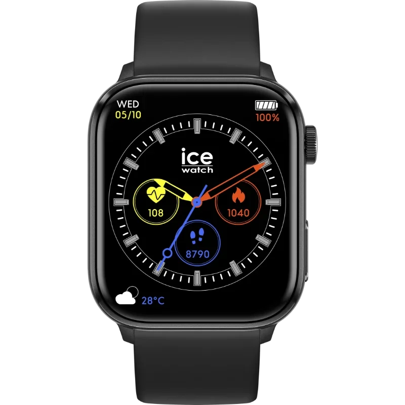 Montre connectée ICE Smart 2.0 Rectangulaire – Écran AMOLED 1.96