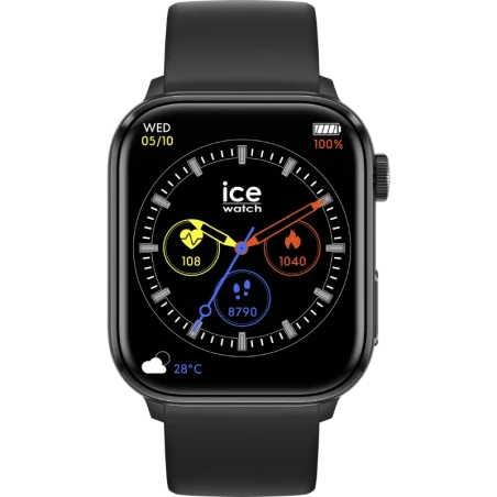 Montre connectée ICE Smart 2.0 Rectangulaire – Écran AMOLED 1.96