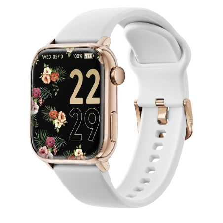 ICE Smart 2.0 Rose-Gold White – Montre connectée élégante et performante
