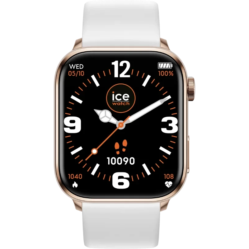 ICE Smart 2.0 Rose-Gold White – Montre connectée élégante et performante