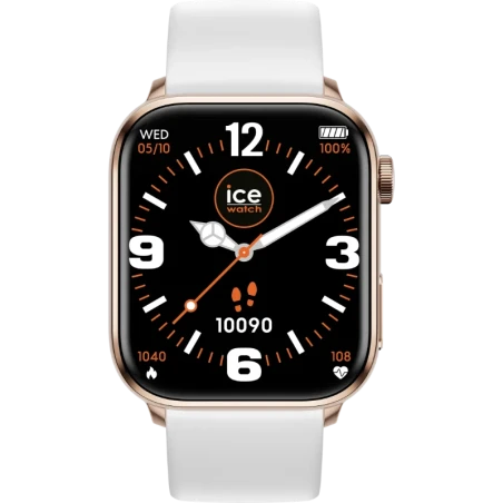ICE Smart 2.0 Rose-Gold White – Montre connectée élégante et performante