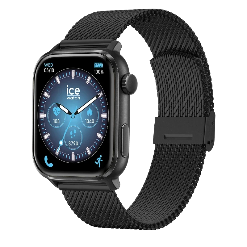 ICE Smart 3.0 Black Milanese – Montre connectée avec GPS et style