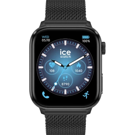 ICE Smart 3.0 Black Milanese – Montre connectée avec GPS et style