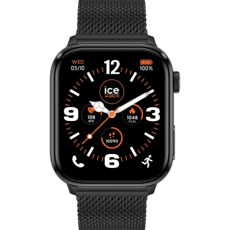 ICE Smart 3.0 Black Milanese – Montre connectée avec GPS et style