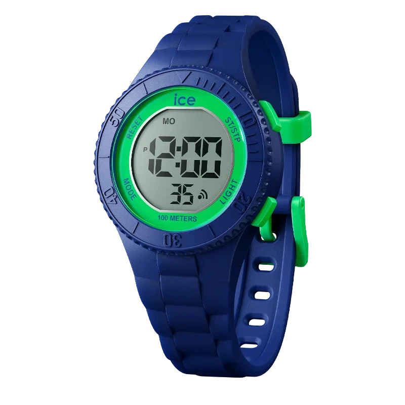 Montre Digitale Enfant ICE Digit Dino Extra Small Bleu