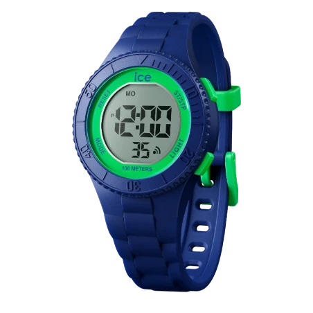 Montre Digitale Enfant ICE Digit Dino Extra Small Bleu
