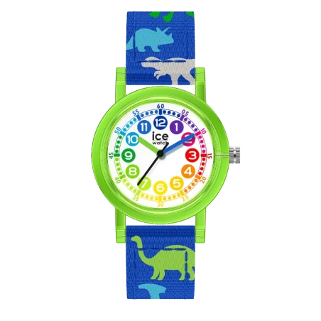 Montre Enfant ICE Learning Green Dinosaur S32 Bleu