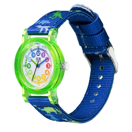 Montre Enfant ICE Learning Green Dinosaur S32 Bleu