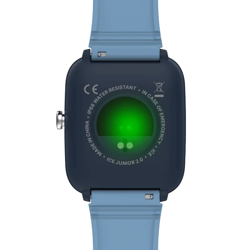 Montre connectée enfant ICE Smart Junior 3.0 Blue, AMOLED 1.75", IP68, 6-10 ans. Jeux, santé, notifications. Vite, sur Clubdelam