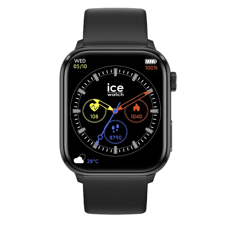 Montre Connectée ICE Smart 2.0 Black 1.96 AMOLED