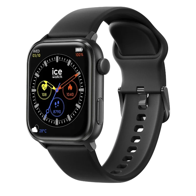 Montre Connectée ICE Smart 2.0 Black 1.96 AMOLED