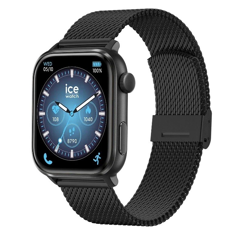 Montre Connectée ICE Smart 3.0 Black Milanese 1.78 AMOLED