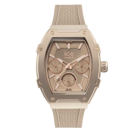 Montre Élégante ICE Boliday Timeless Taupe Rose-Gold
