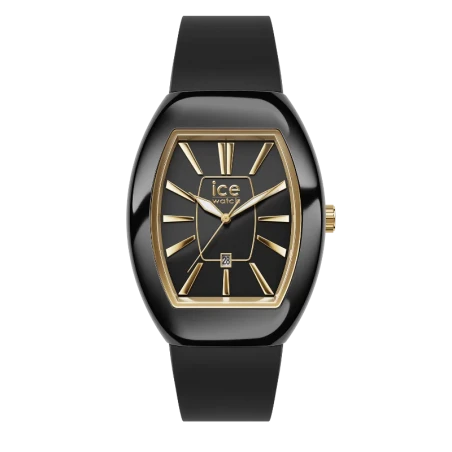 Montre Élégante ICE Dome Black Gold Noir Doré