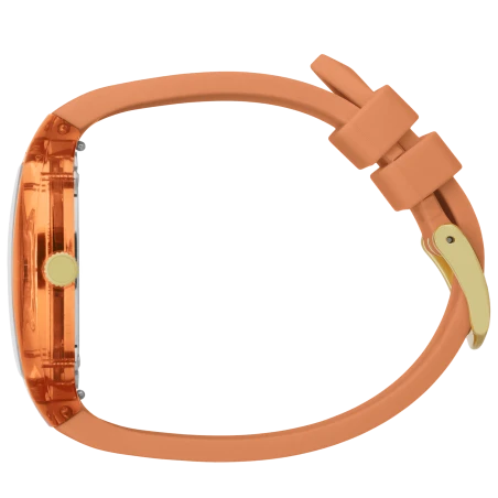 Montre Élégante ICE Dome Peach Cherry Sunset Orange