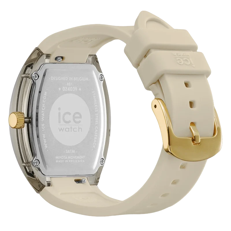 Montre Élégante ICE Dome Almond Skin Sunset Beige