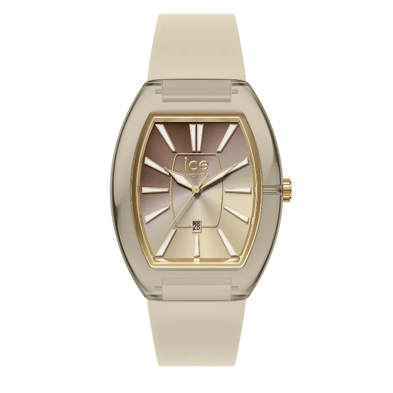 Montre Élégante ICE Dome Almond Skin Sunset Beige