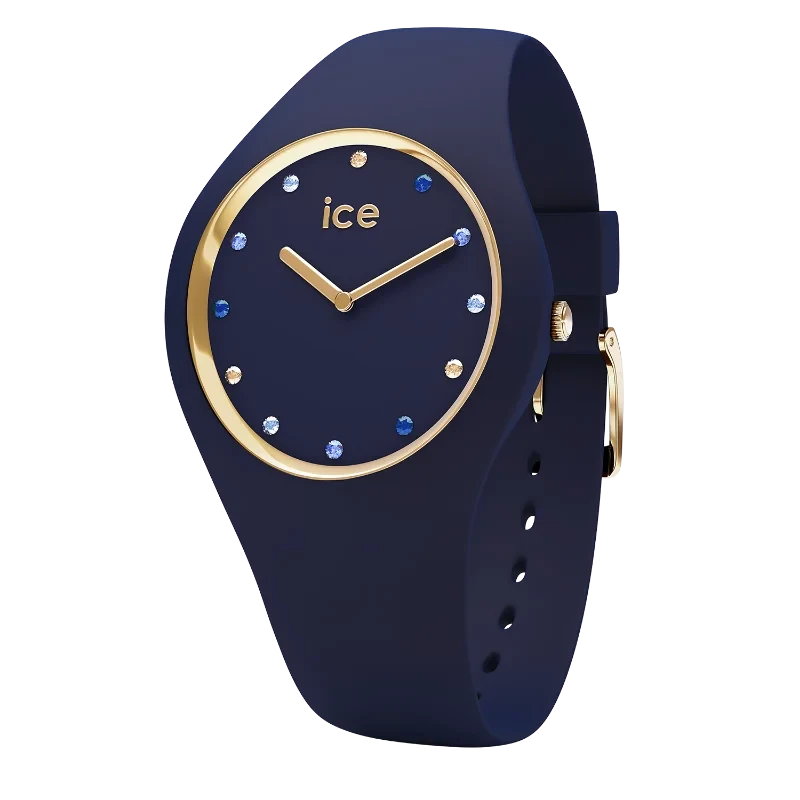 Montre Élégante ICE Cosmos Blue Shades Bleu Doré