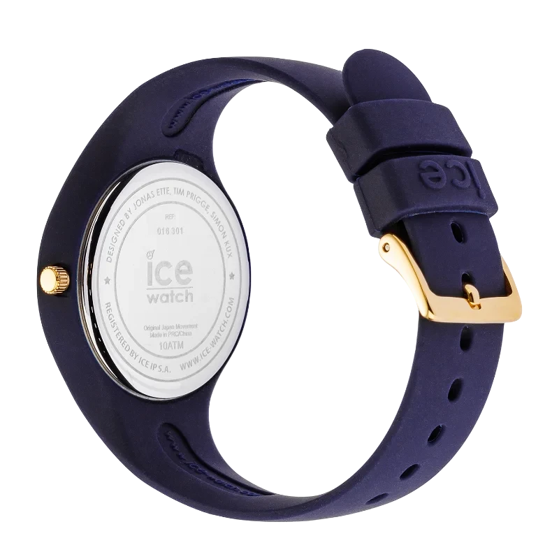 Montre Élégante ICE Cosmos Blue Shades Bleu Doré