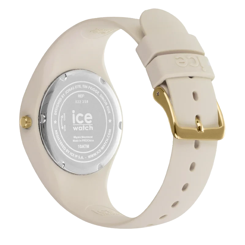 Montre Élégante ICE Cosmos Vanilla Beige Doré