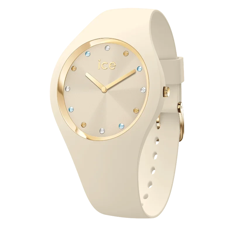 Montre Élégante ICE Cosmos Vanilla Beige Doré