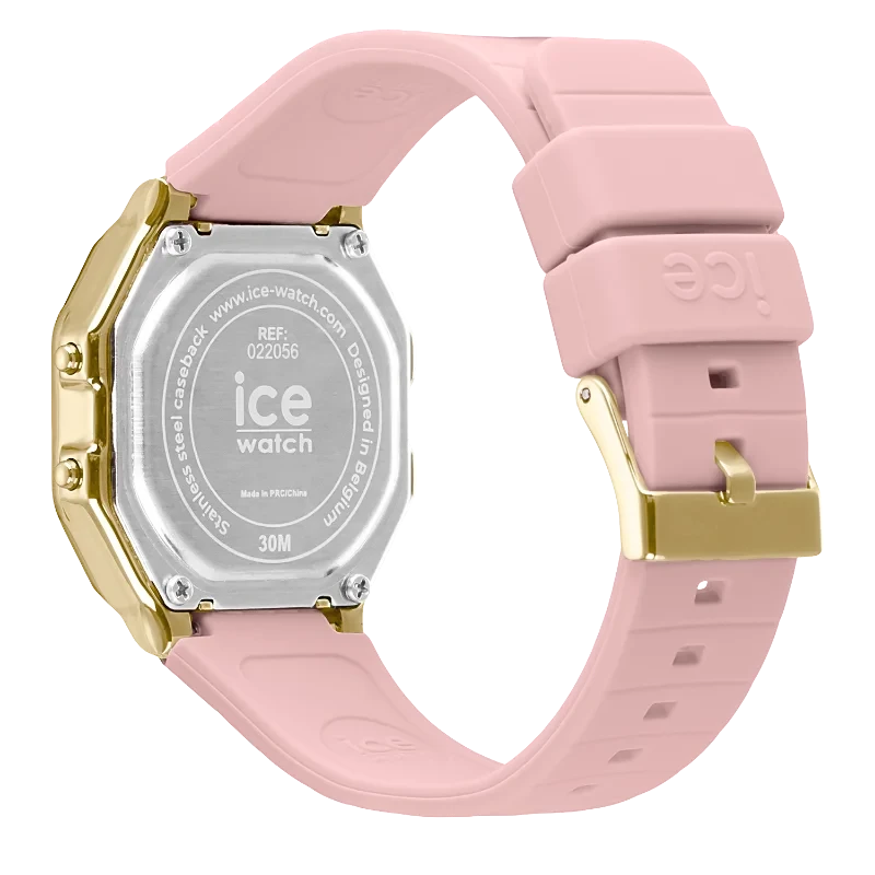 Montre Digitale ICE Digit Retro Blush Pink Rose