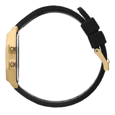 Montre Digitale ICE Digit Retro Black Gold Noir