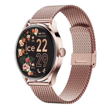 Montre Connectée ICE Smart 2.0 Rose-Gold Milanese