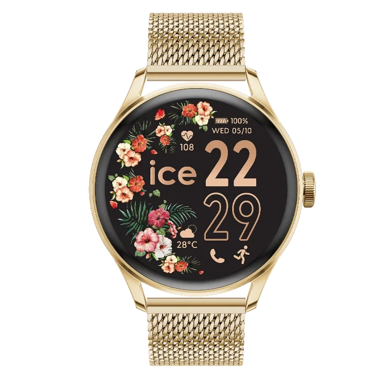 Ice-Watch - ICE smart 2.0 ronde 1.20 - Gold Milanese