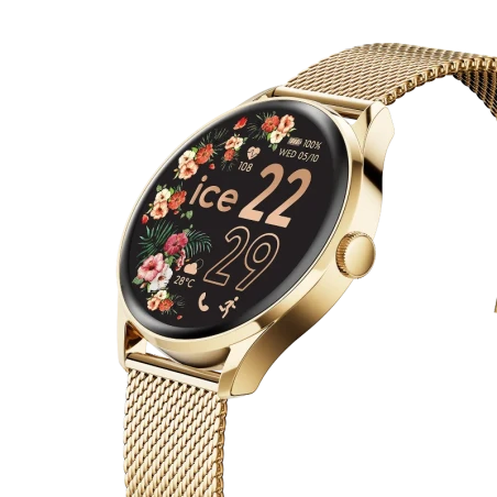 Ice-Watch - ICE smart 2.0 ronde 1.20 - Gold Milanese