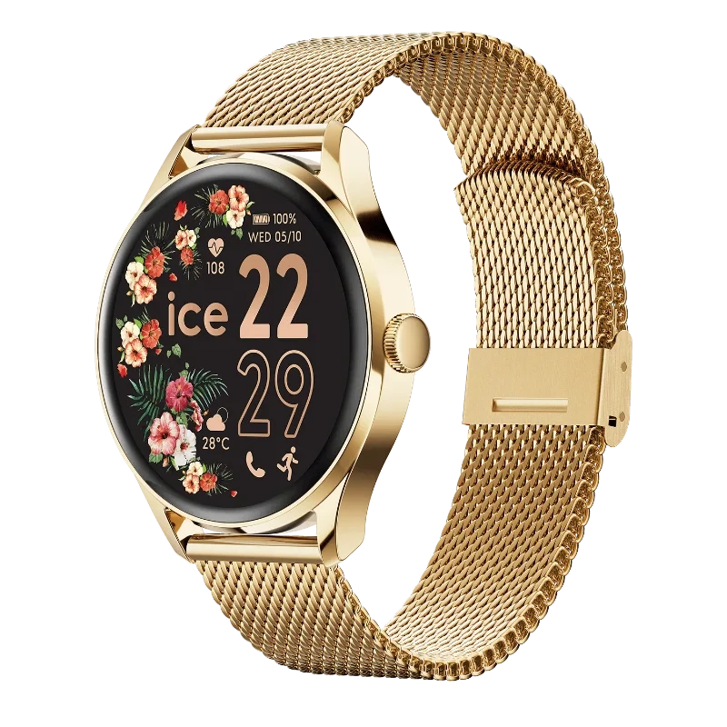 Ice-Watch - ICE smart 2.0 ronde 1.20 - Gold Milanese