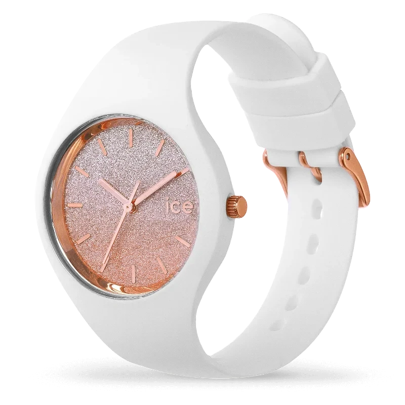 Montre Féminine ICE Lo White Pink Dégradé
