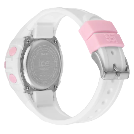 ICE digit explorer - White Pink – Montre Digitale Élégante