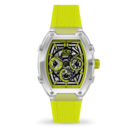 ICE boliday clear - Yellow – Montre Élégante à Boîtier Transparent