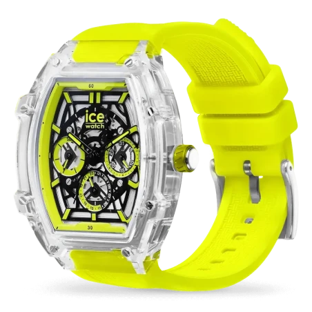 ICE boliday clear - Yellow – Montre Élégante à Boîtier Transparent