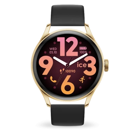 ICE smart 3.0 ronde 1.20 - Gold Black 025106 – Montre Connectée Élégante