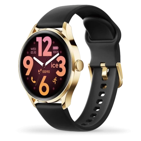 ICE smart 3.0 ronde 1.20 - Gold Black 025106 – Montre Connectée Élégante