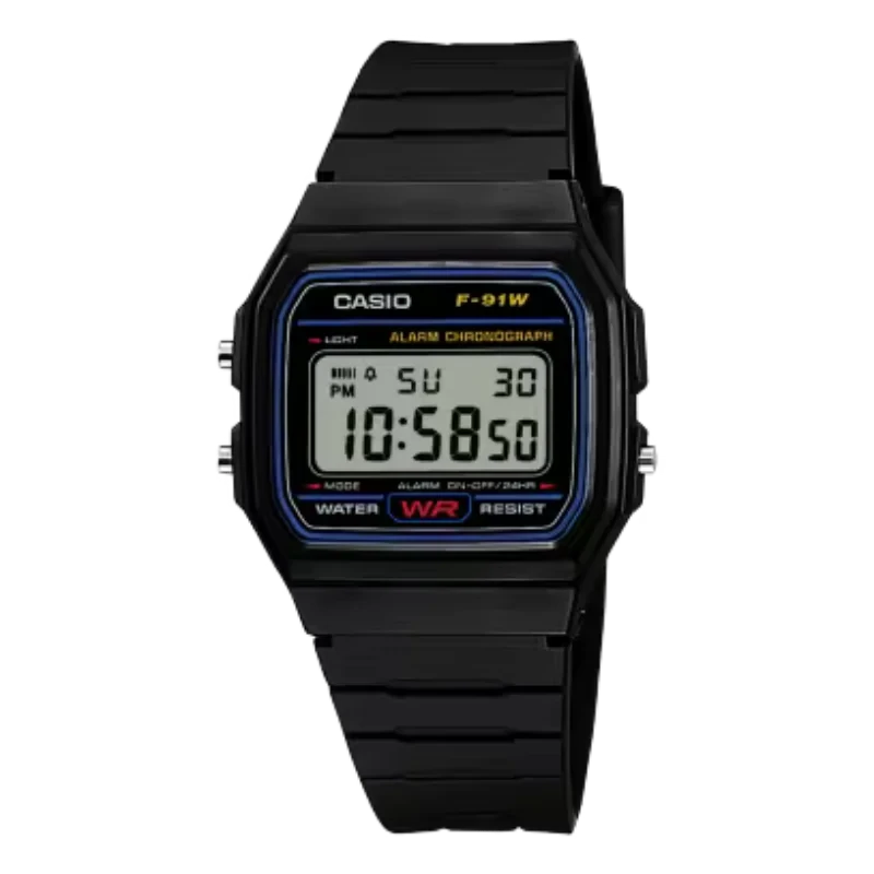 Montre Casio F-91W-1YEG - Classique Vintage et Fonctionnel