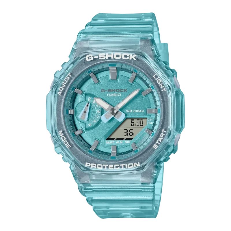 Casio G-Shock GMA-S2100SK-2AER : Montre Fine Métallique