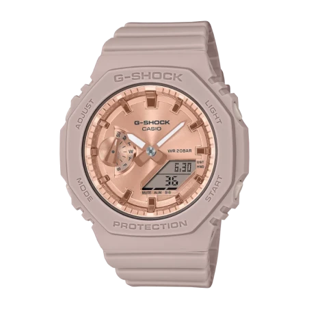 Casio G-Shock GMA-S2100MD-4AER : Montre Or Rose Minimaliste
