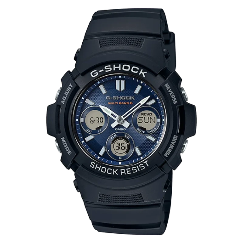 Casio G-Shock AWG-M100SB-2AER : Montre Solaire Compacte