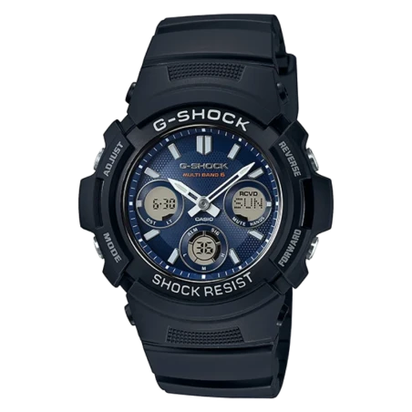 Casio G-Shock AWG-M100SB-2AER : Montre Solaire Compacte