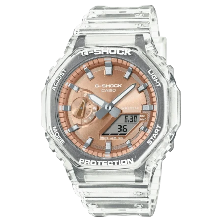 Casio G-Shock GA-2100BM-7A5ER : Montre Rose Doré Tendance