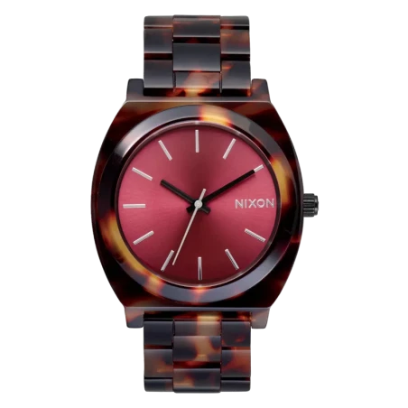 Nixon Time Teller Acetate Tortoise : Montre Vibrante 2025