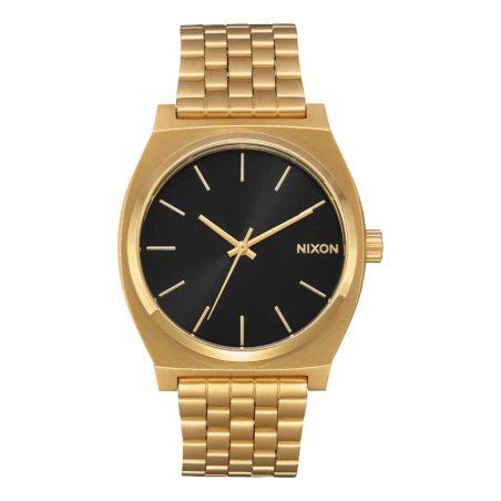 Montre Nixon - Time Teller - Doré uni / soleil noir