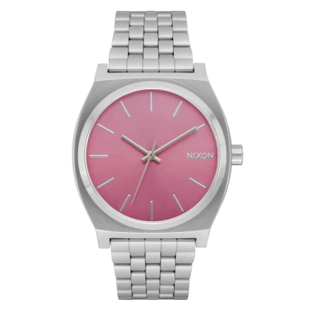 Montre Nixon - Time Teller - Silver / Pink