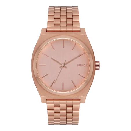 Montre Nixon - Time Teller - Rose doré uni